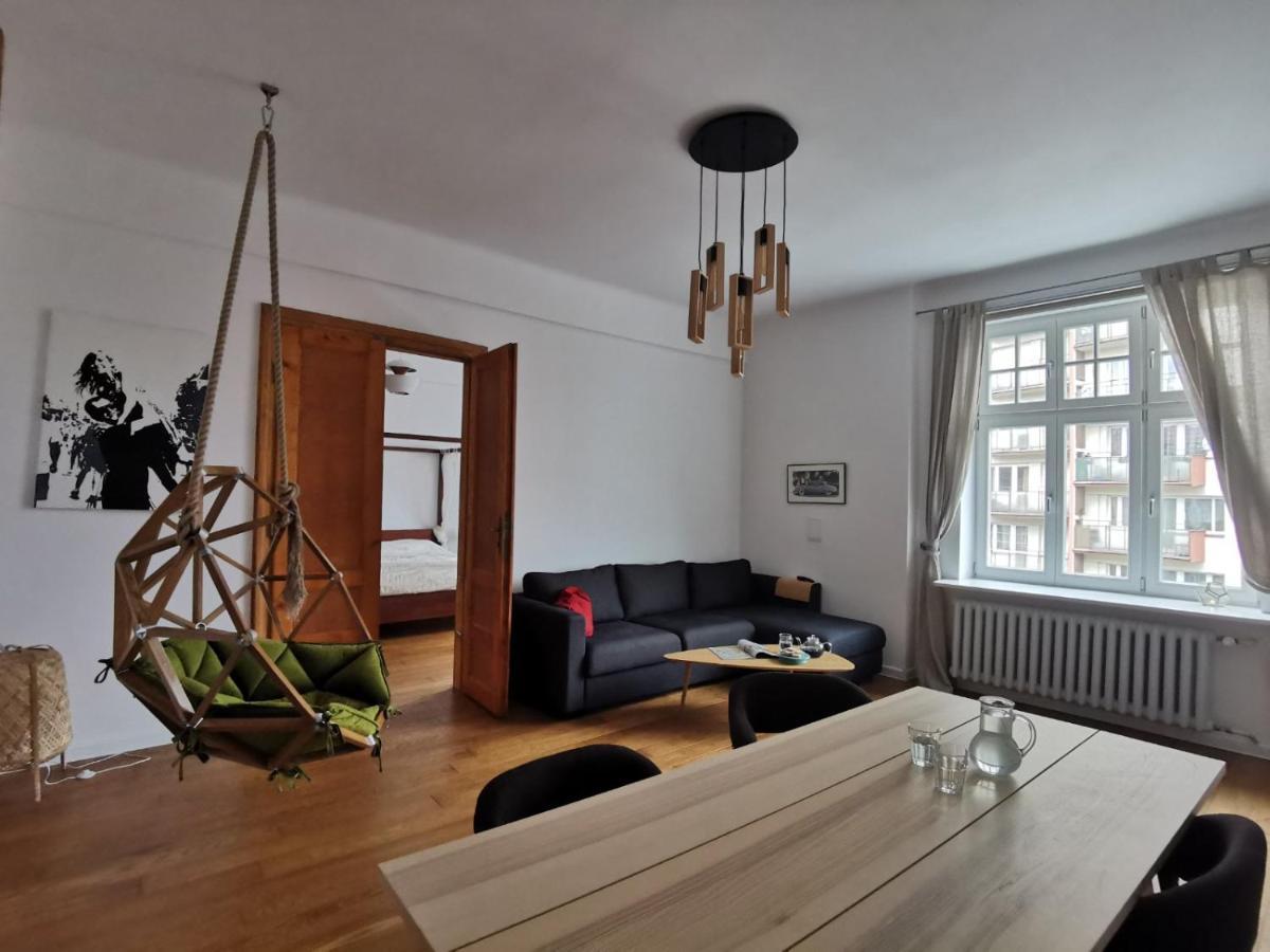 Designer Apartment 110M2 With King Size Beds & Equipped Kitchen Krakau Buitenkant foto